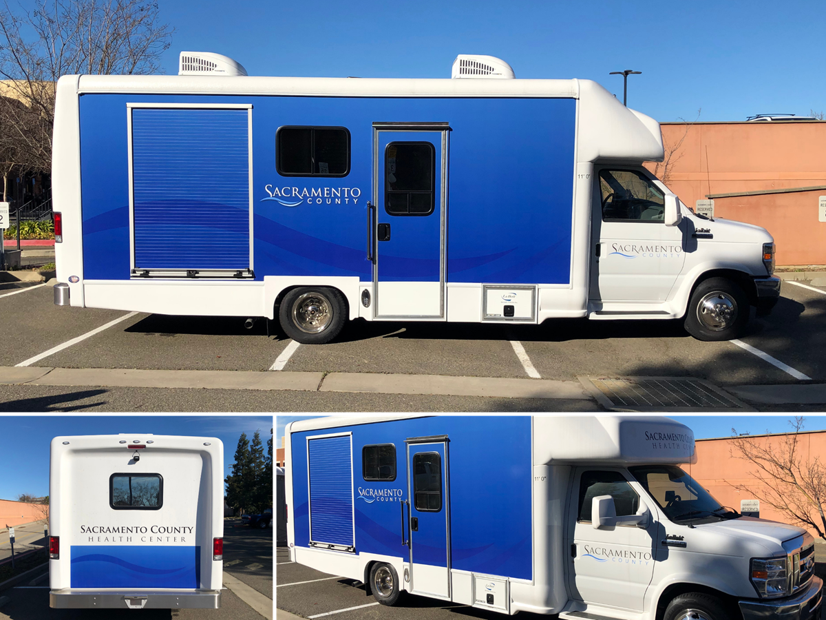 Mobile clinic van
